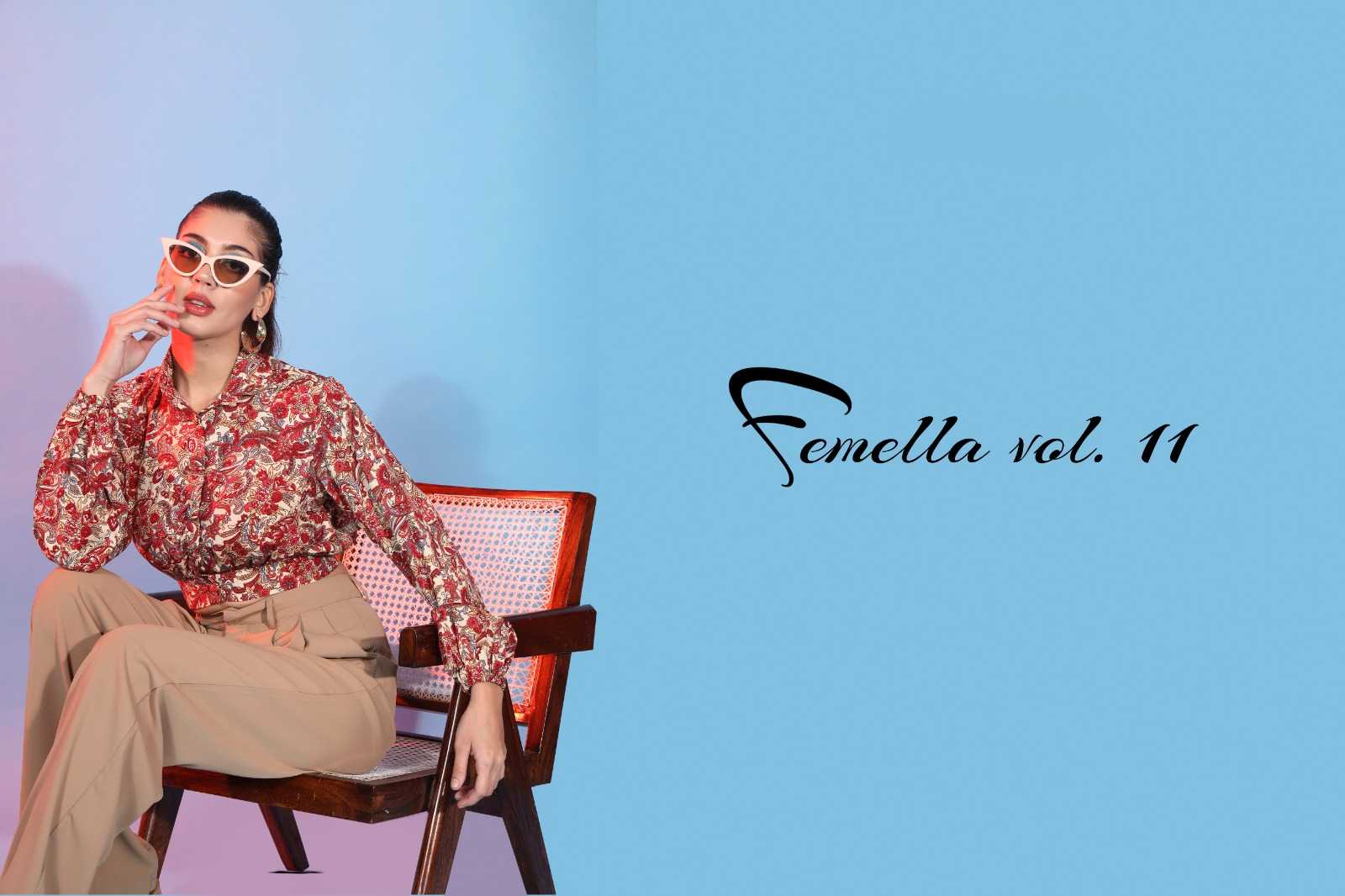 shubh vastra femella vol 11 readymade western girls top catalog