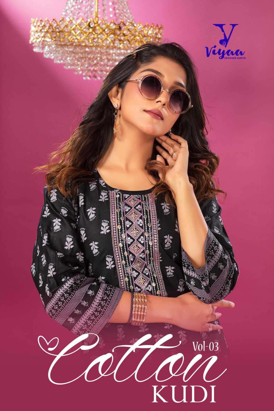 viyaa designer cotton kudi vol 3 readymade casual cotton kurti in plus sizes