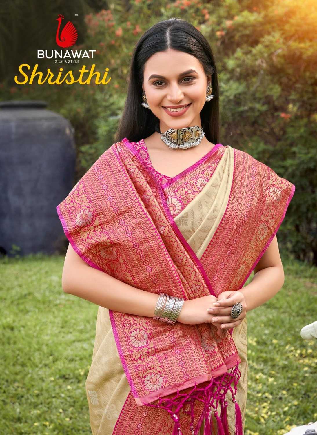 bunawat shristhi designer banarasi silk saris wholesaler