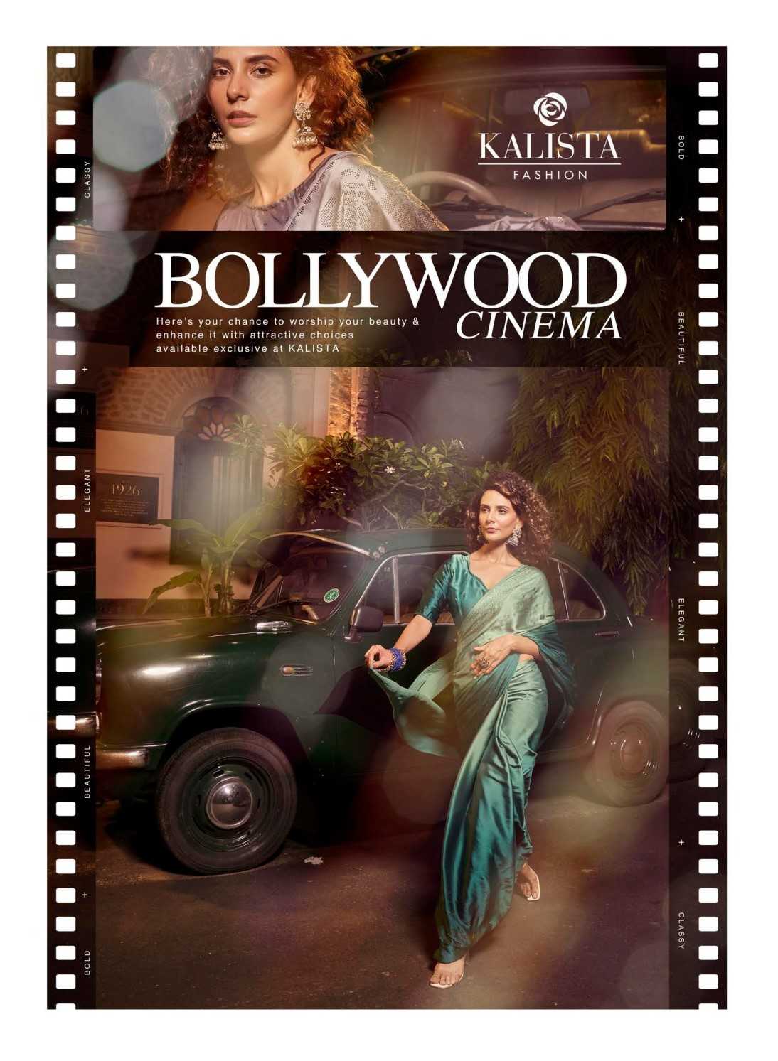 kalista fashions bollywood cinema designer saree for occasion wear catalog