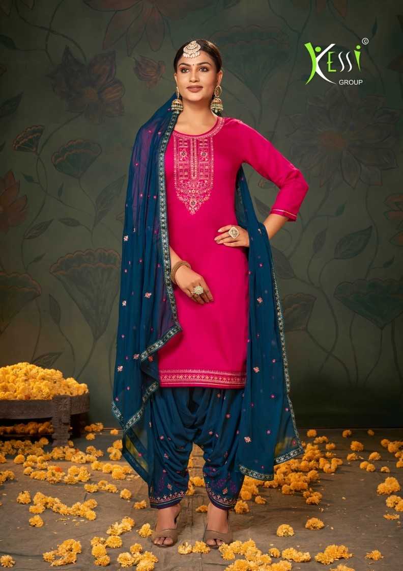 kessi patiala house vol 95 fancy work unstitch patiyala style salwar kameez