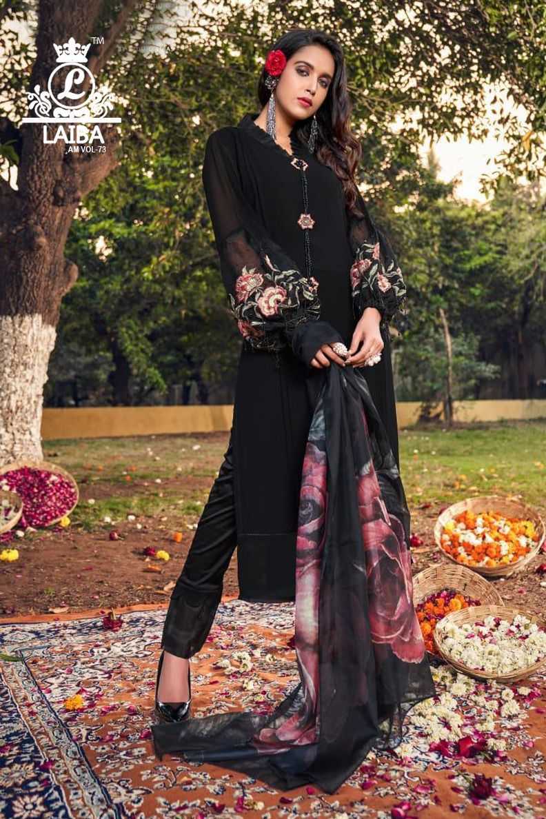 laiba am vol 73 readymade pakistani designer kurti pant with digital print dupatta