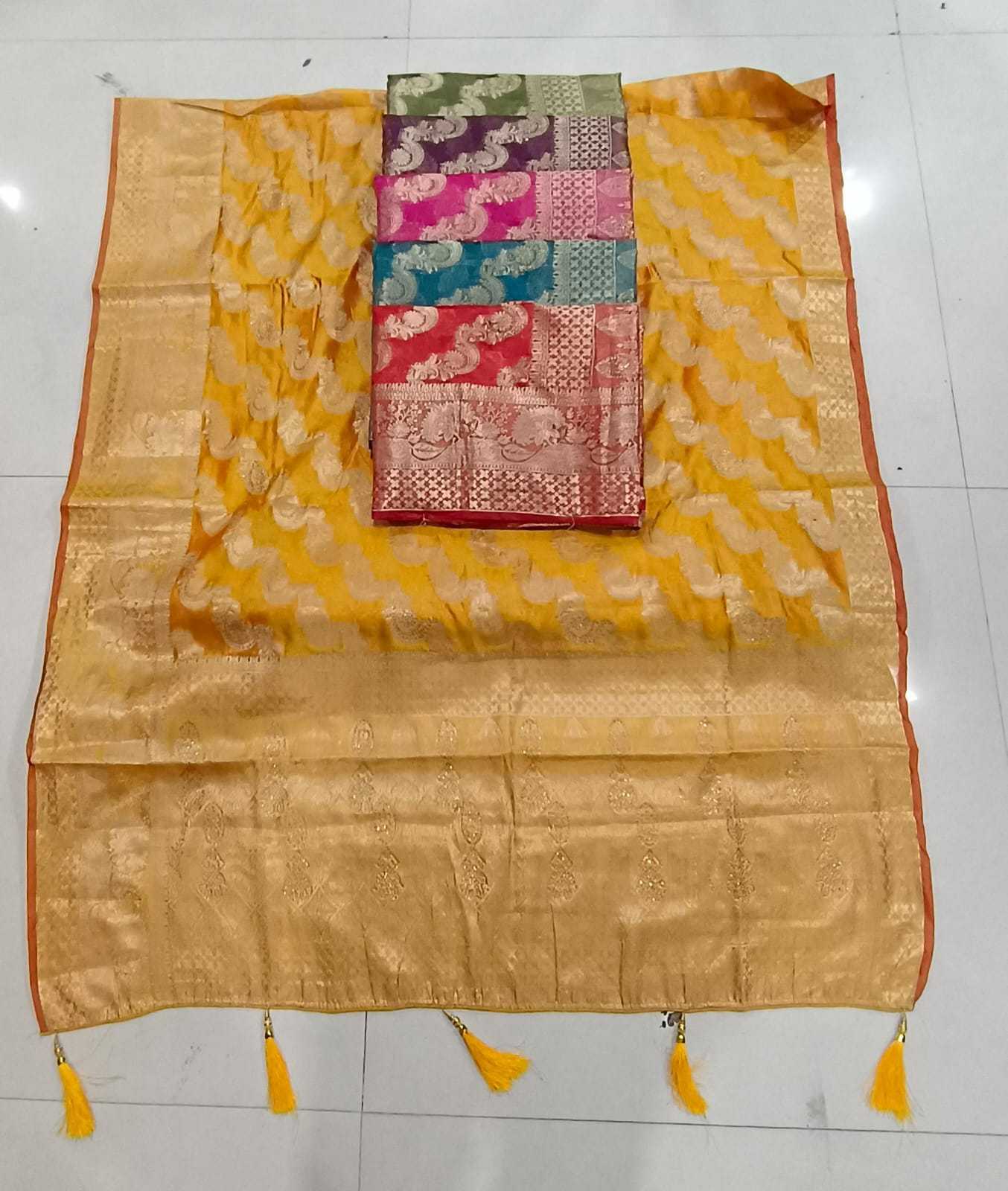 maanyata manzara silk beautiful organza sarees 