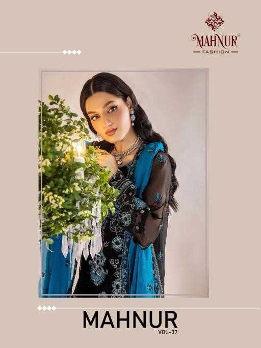 mahnur vol 37 bridal wear designer dress material