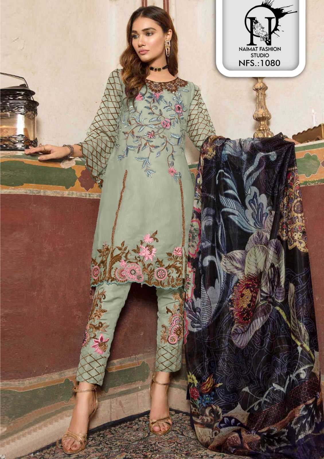 naimat 1080 beautiful readymade fancy pakistani salwar kameez supplier