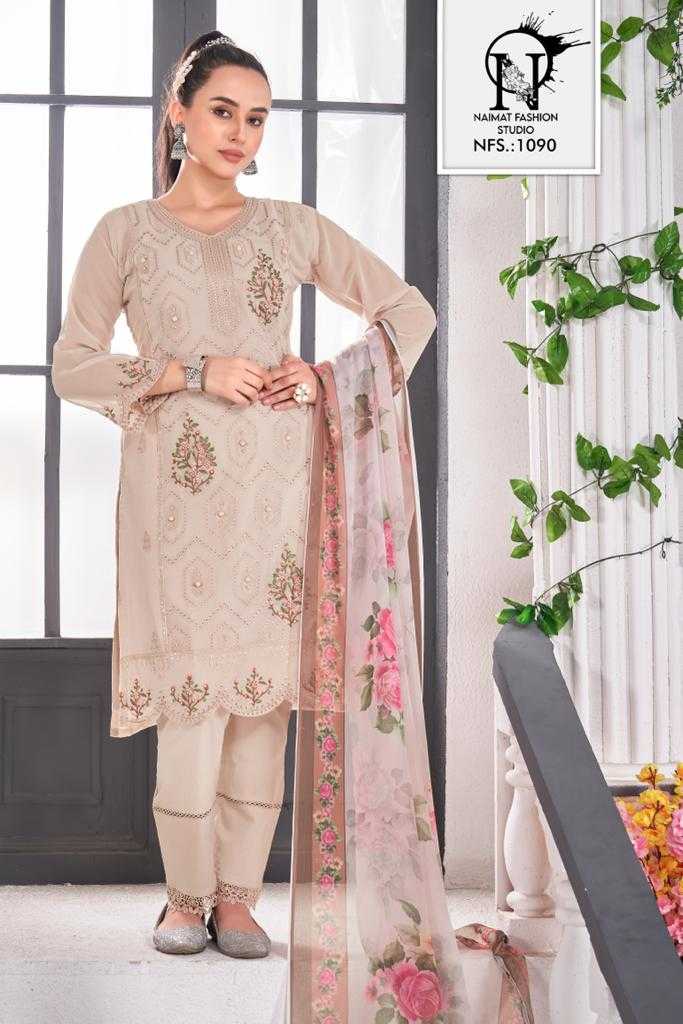 naimat 1090 pakistani fullstitch embroidery classy collection salwar suit for festive