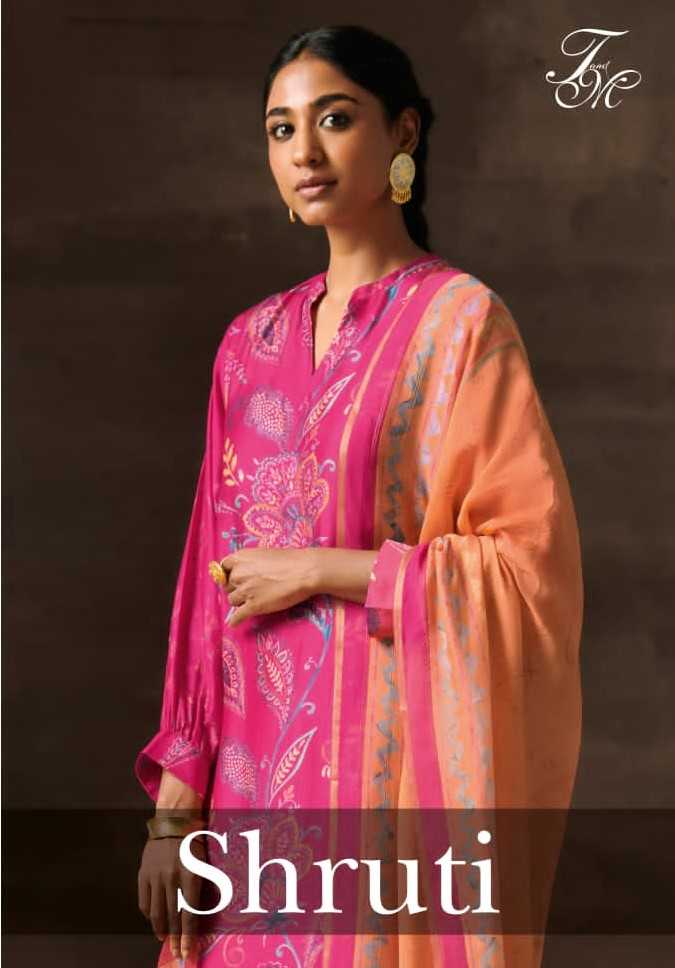 t&m designer shruti sho1 fancy digital print salwar kameez material
