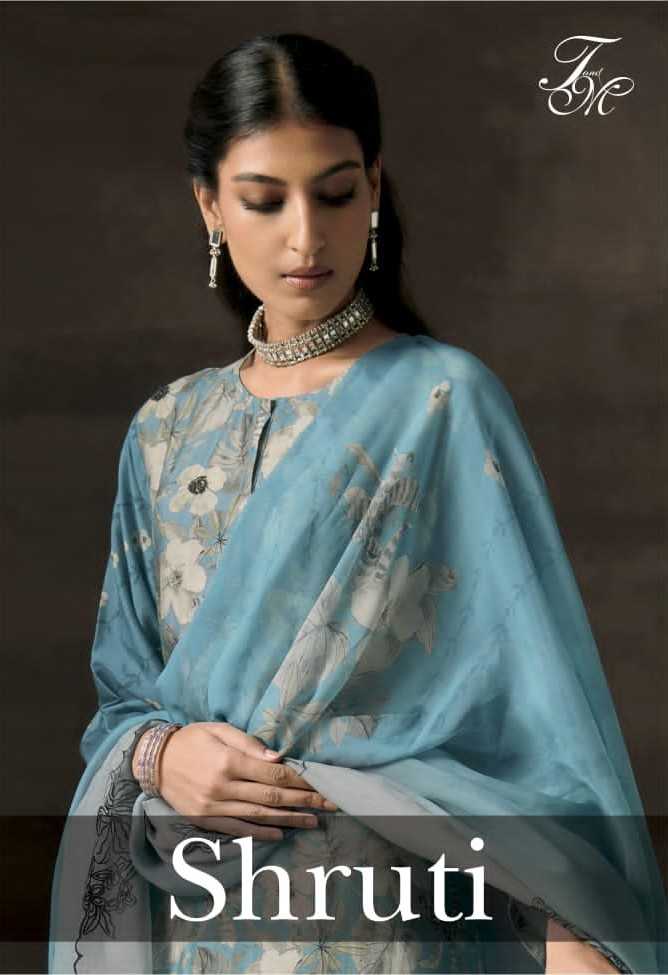 t&m designer shruti sho4 fancy digital print salwar kameez material