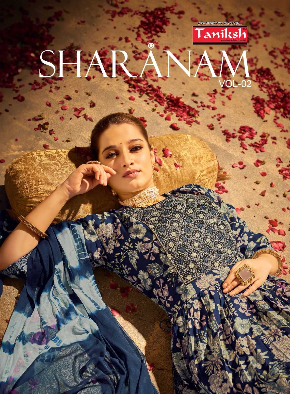 taniksh sharanam vol 2 fullstitch nayra cut salwar kameez