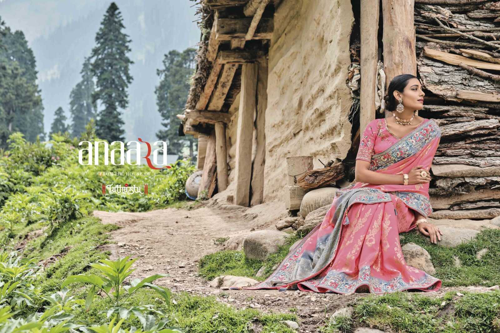 tathastu anaara 6601-6609 designer wedding wear beautiful work exclusive sarees
