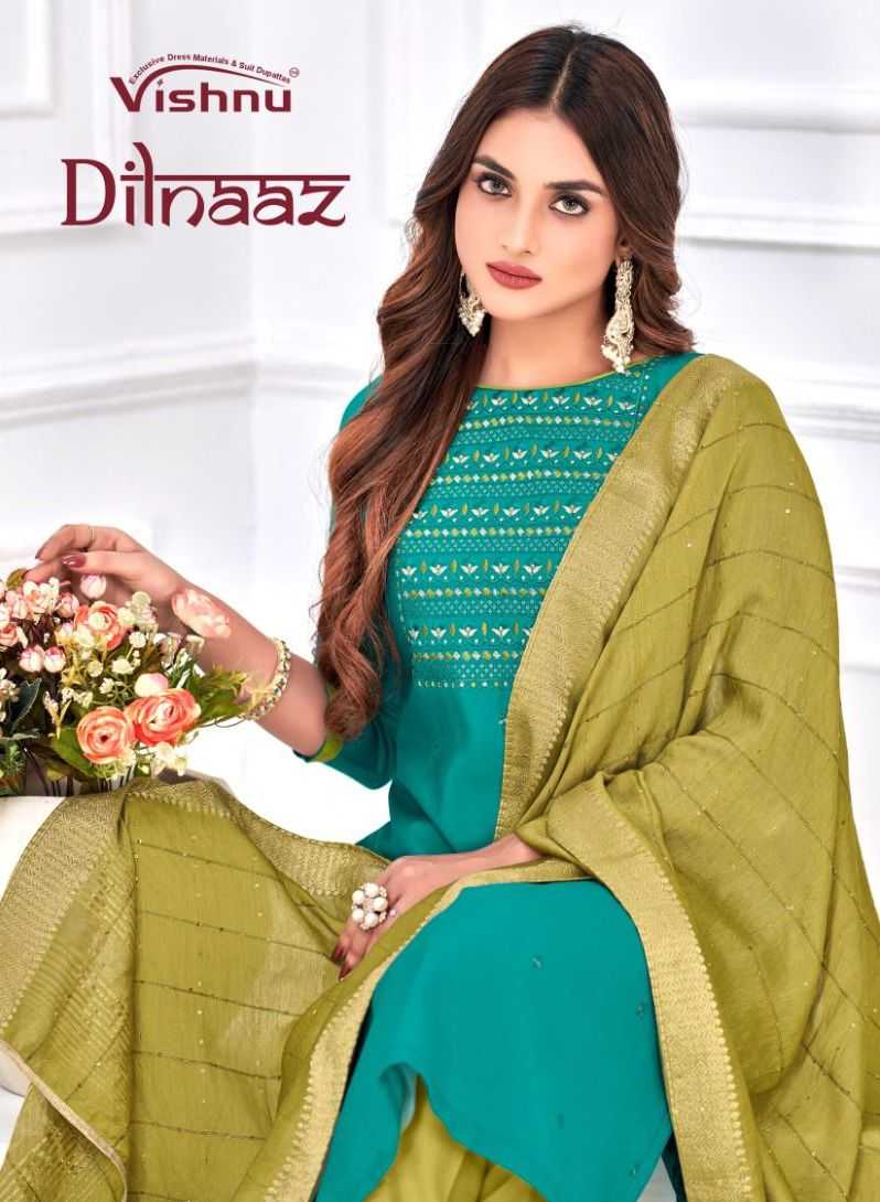 vishnu impex dilnaaz fancy work salwar suit wholesaler