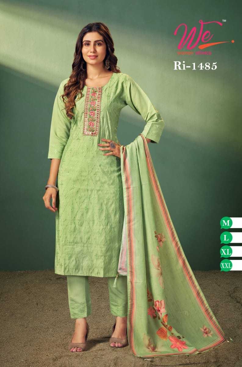 we women 1485 adorable fancy readymade salwar suit combo set