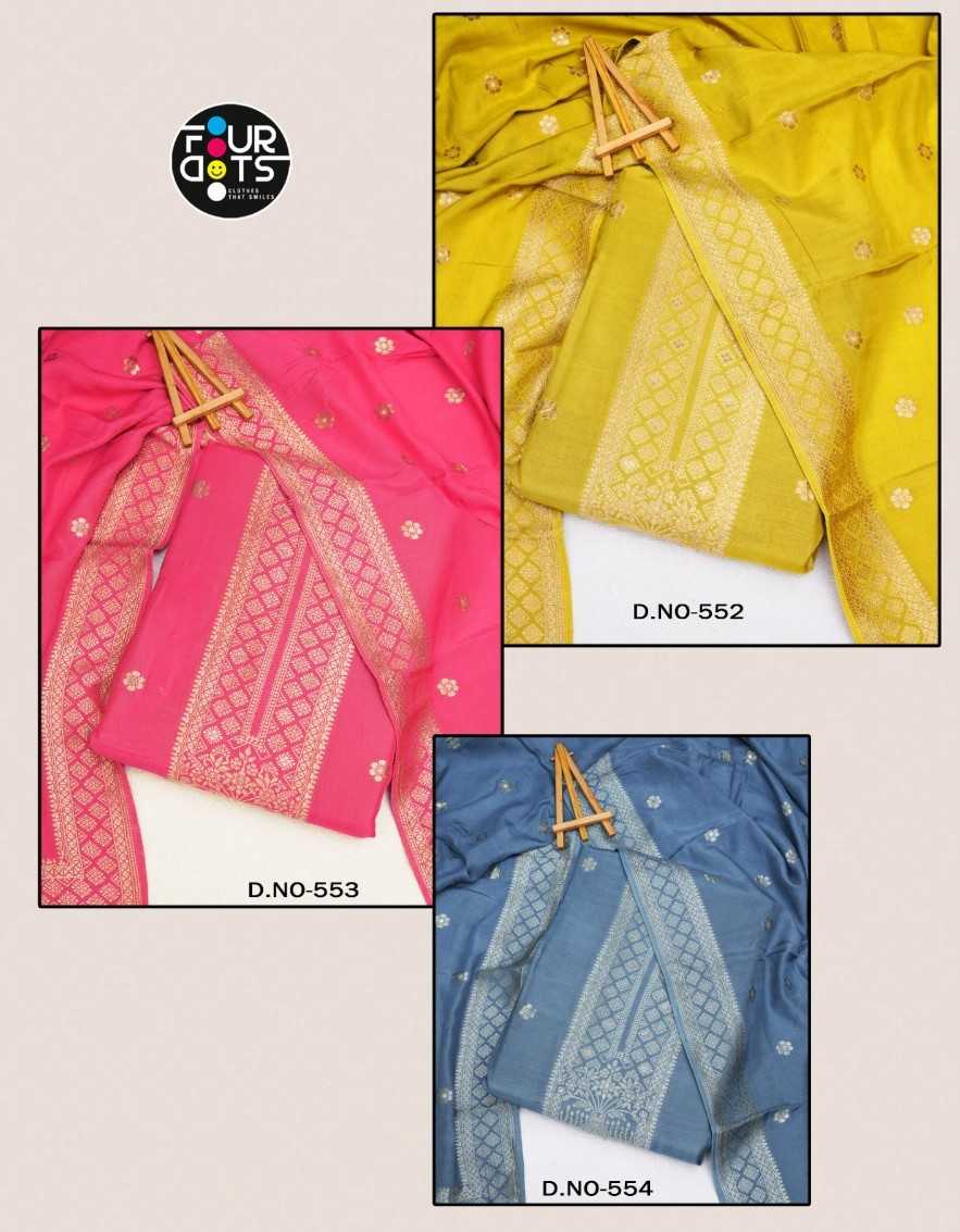 fourdots rancy vol 2 traditional wear designer ladies suit material