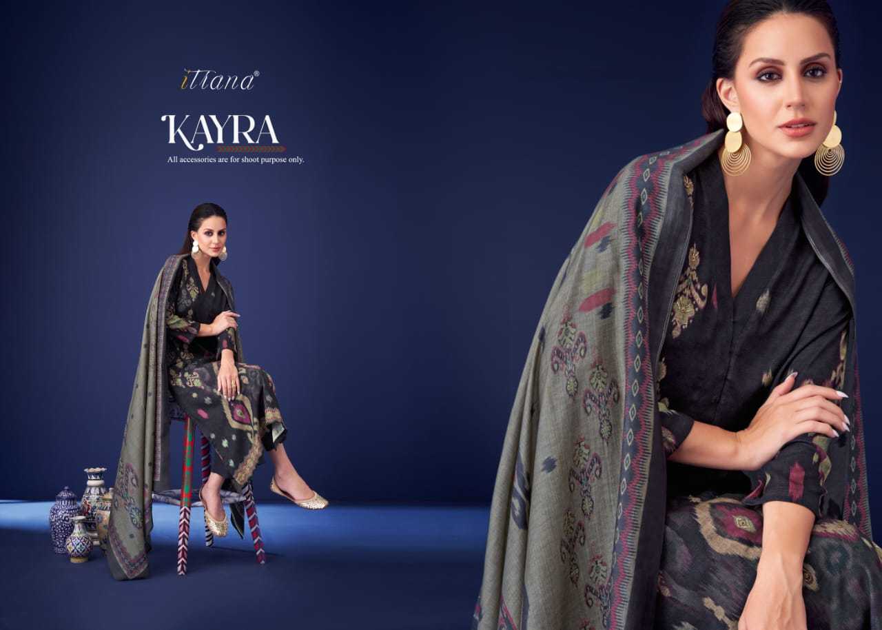 itrana kayra muslin silk digital print with handwork fancy dress material