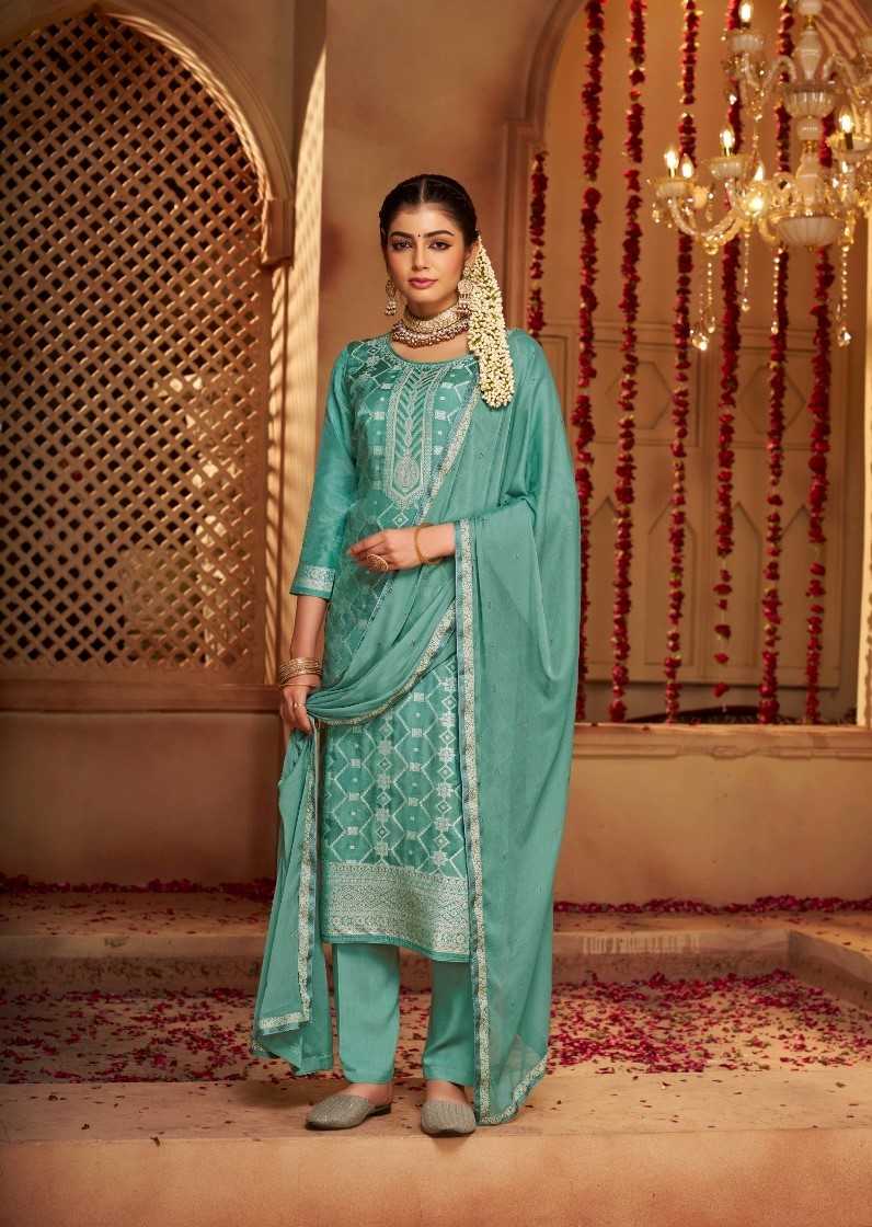 kalaroop lotus vol 2 fancy lakhnavi weaving unstitch salwar kameez