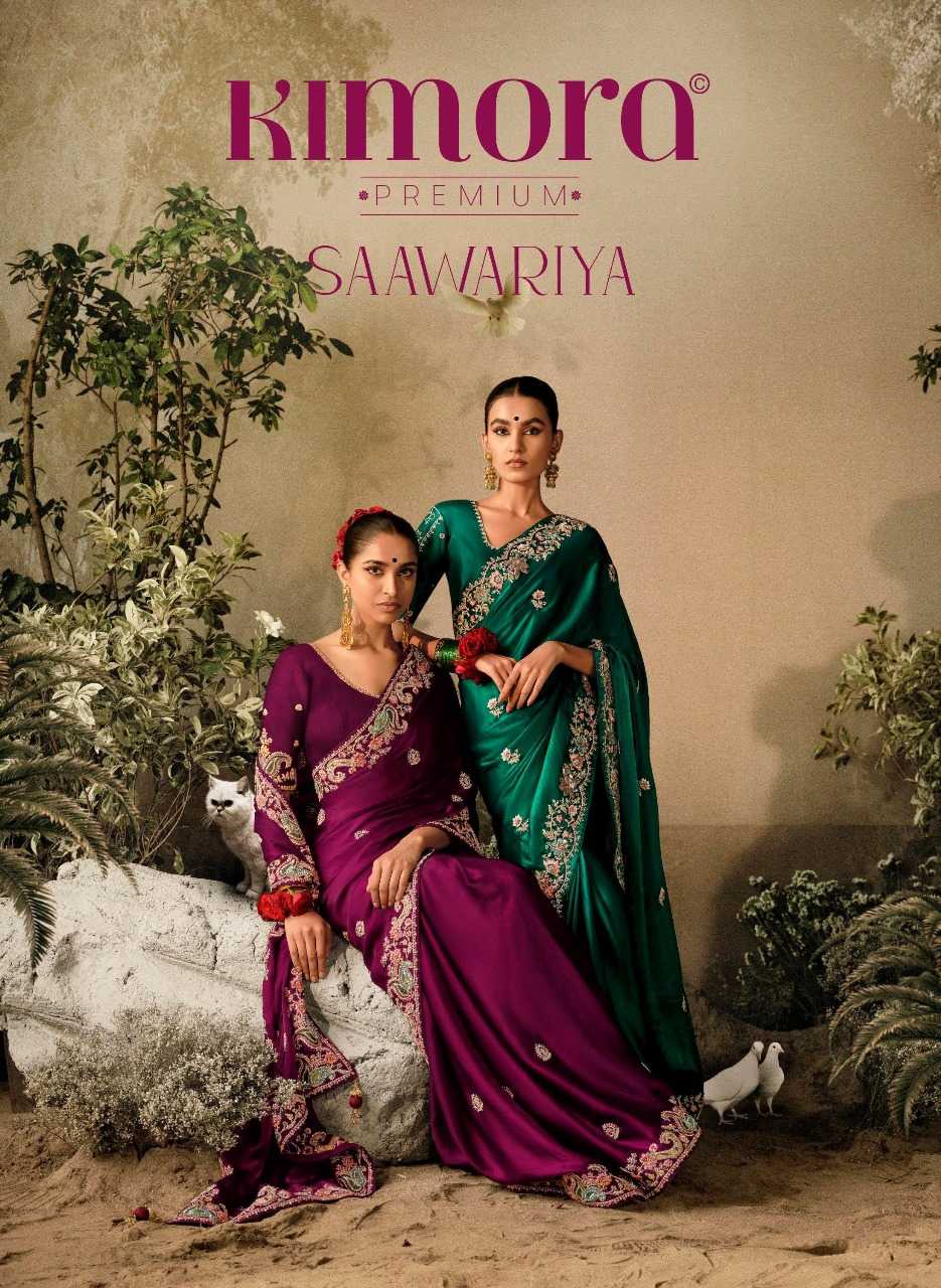 kimora saawariya wedding wear premium collection sarees 