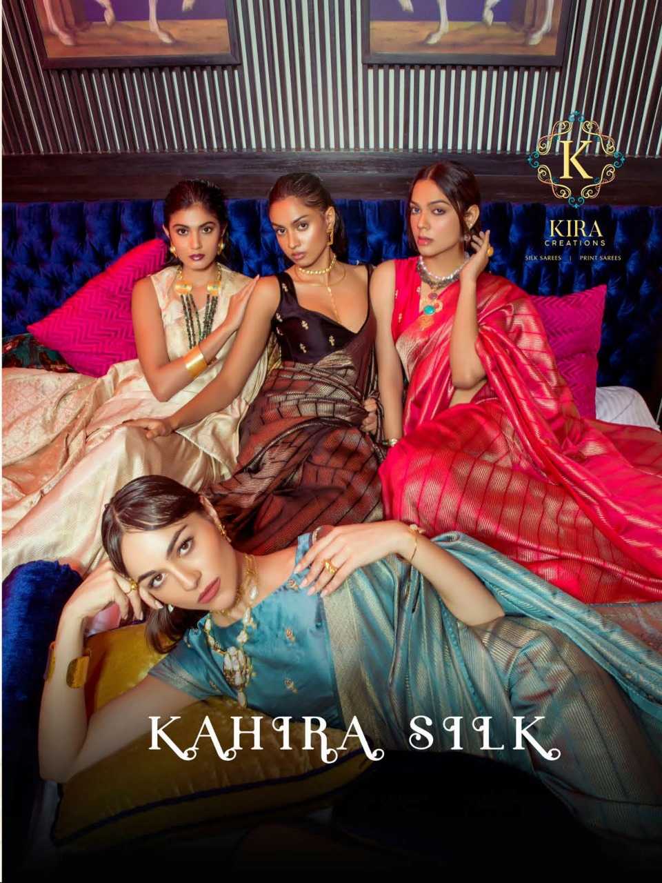 kira creation kahira silk 16000-16011 wedding wear beautiful sarees