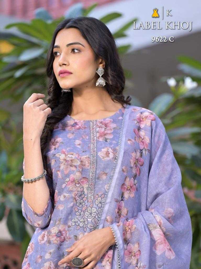 label khoj 9622 fullstitch comfy to wear 3pcs set