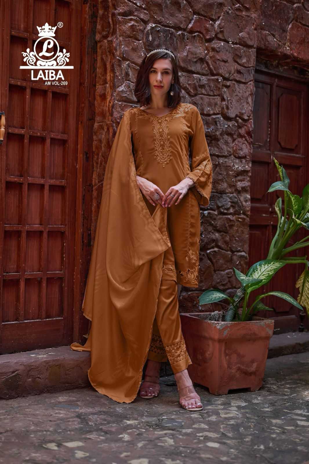 laiba am vol 269 fullstitch pakistani salwar kameez with digital print dupatta