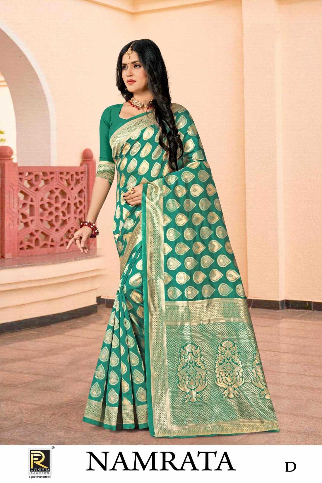 NAMRATA  BY RANJNA SAREE BANARASI SILK PREMIUM FABRICS SUPER HIT COLLECTION SAREES