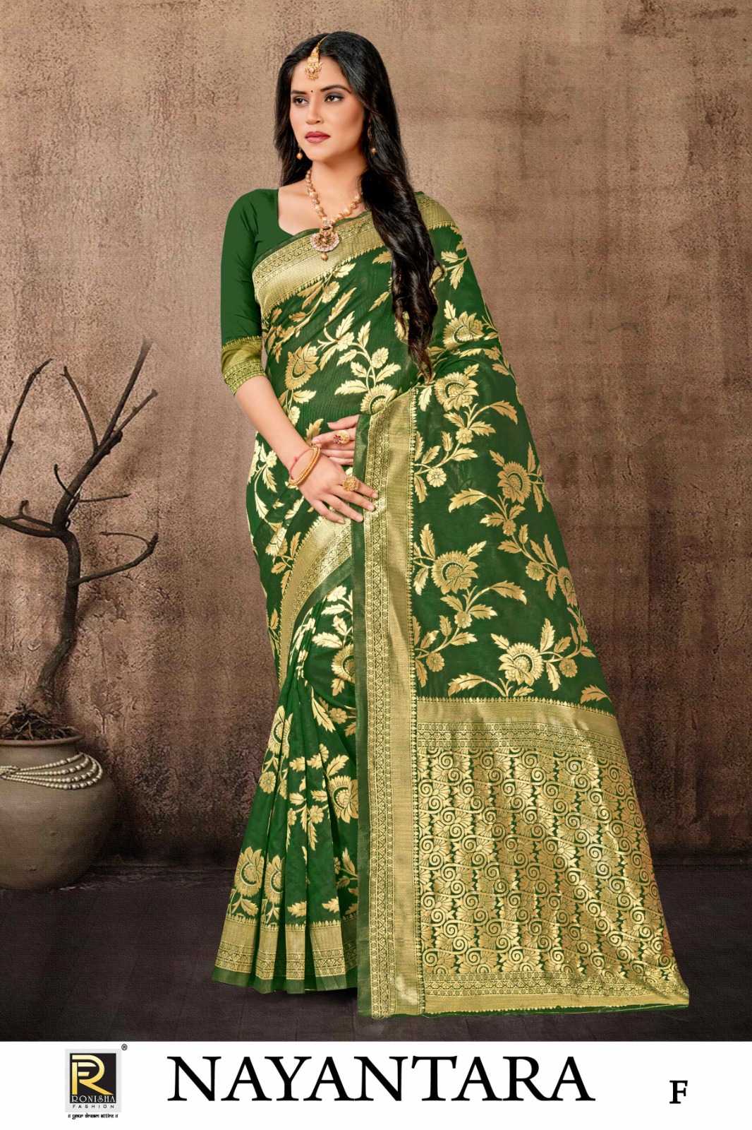 NAYANTARA  BY RANJNA SAREE BANARASI SILK PREMIUM FABRICS SUPER HIT COLLECTION SAREES