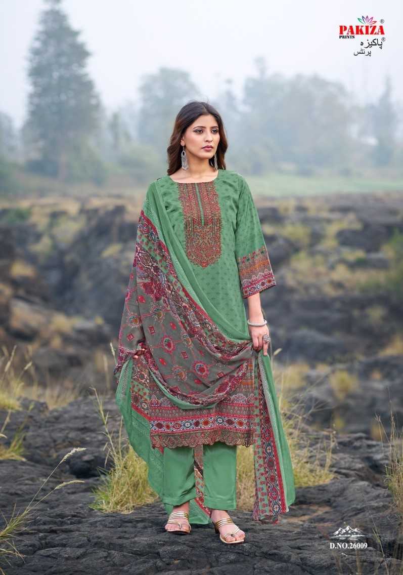 pakiza prints gulnaz vol 26 pakistani casual wear unstitch salwar kameez with print dupatta
