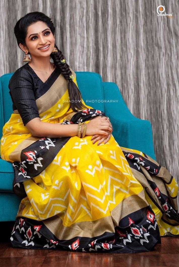 pr khadi silk jhalar beautiful collection printed daily wear sarees with blouse