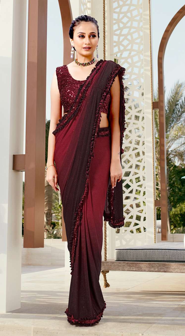 pr present 101714 colours designer readymade saree collection