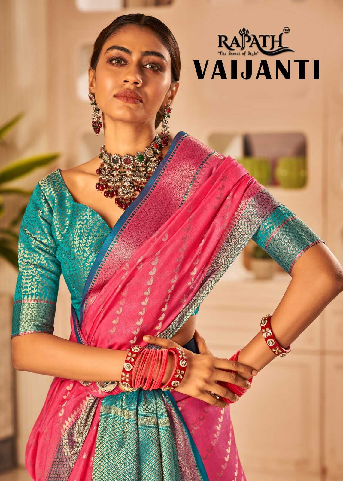 rajpath vaijanti 172001-172006 series beautiful banarasi silk weaving sarees 