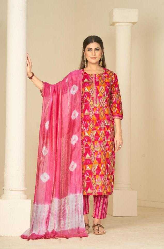 super vol 14 by ink 9 fancy casual wear readymade salwar suit combo set