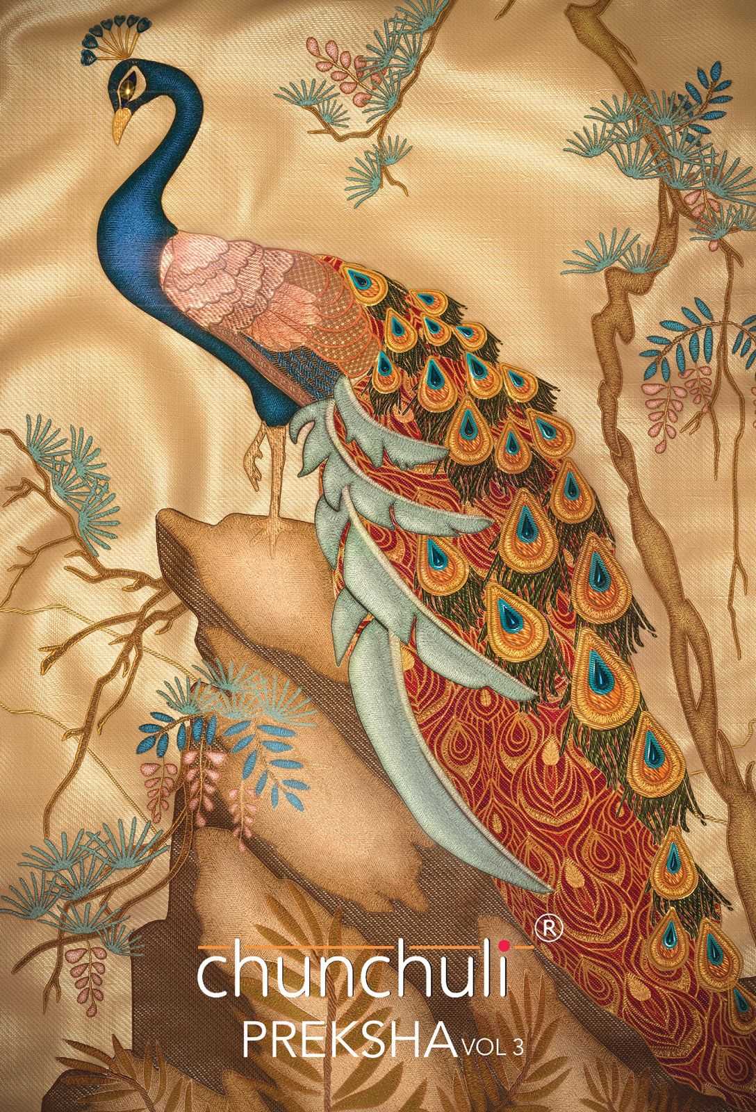 suryajyoti chunchuli preksha vol 3 fullstitched casual wear cotton kurti pant dupatta