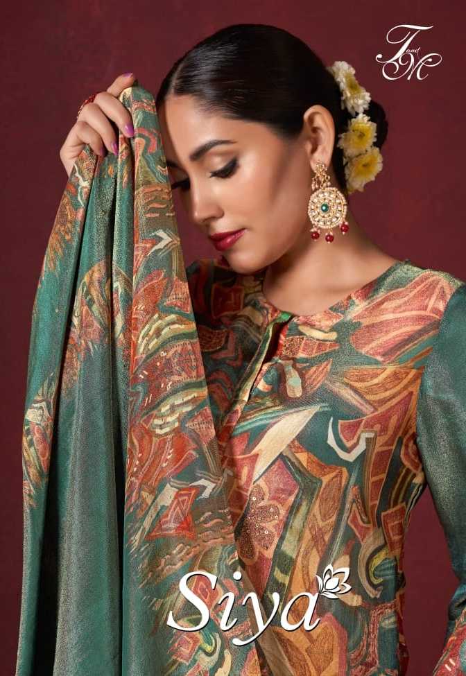 t&m designer siya 326 fancy digital print salwar kameez material