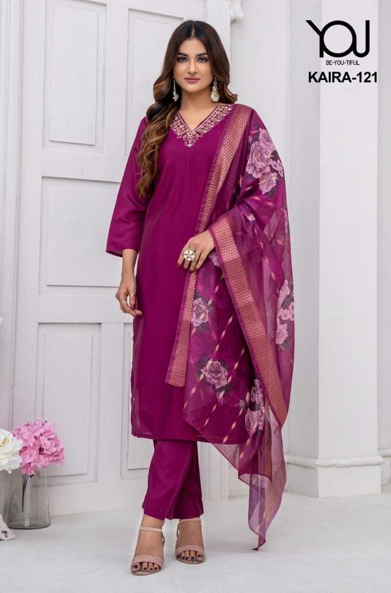 wanna you kaira part 2 fullstitch festive wear work kurti pant dupatta combo set