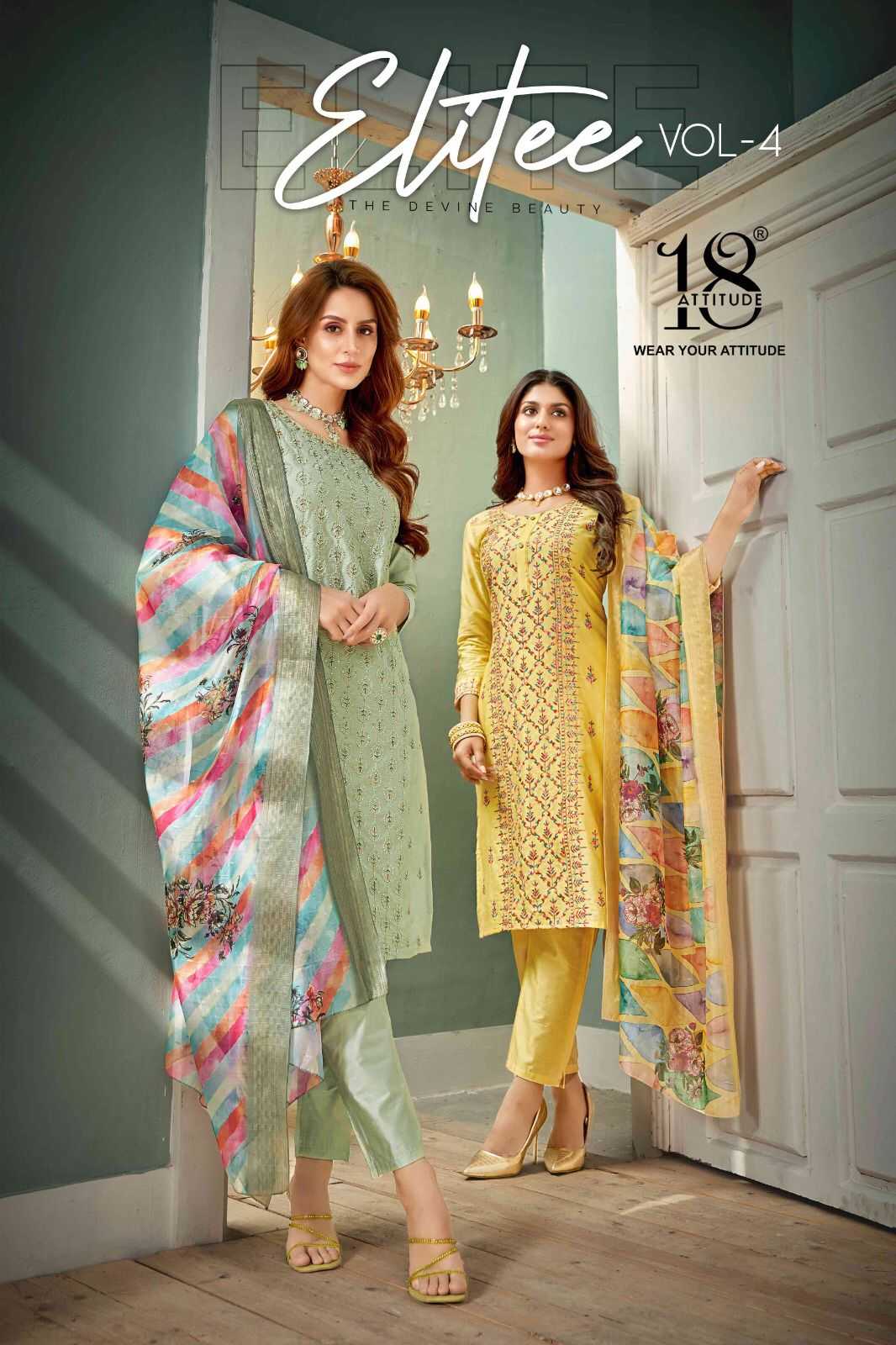 18 attitude elitee vol 4 fullstitch traditional wear salwar kameez
