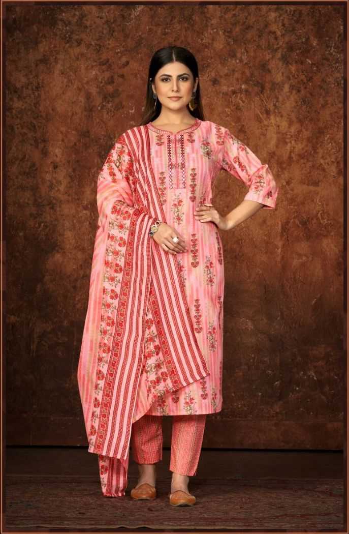 cotton stories vol 4 by ink 9 readymade cotton salwar kameez combo set