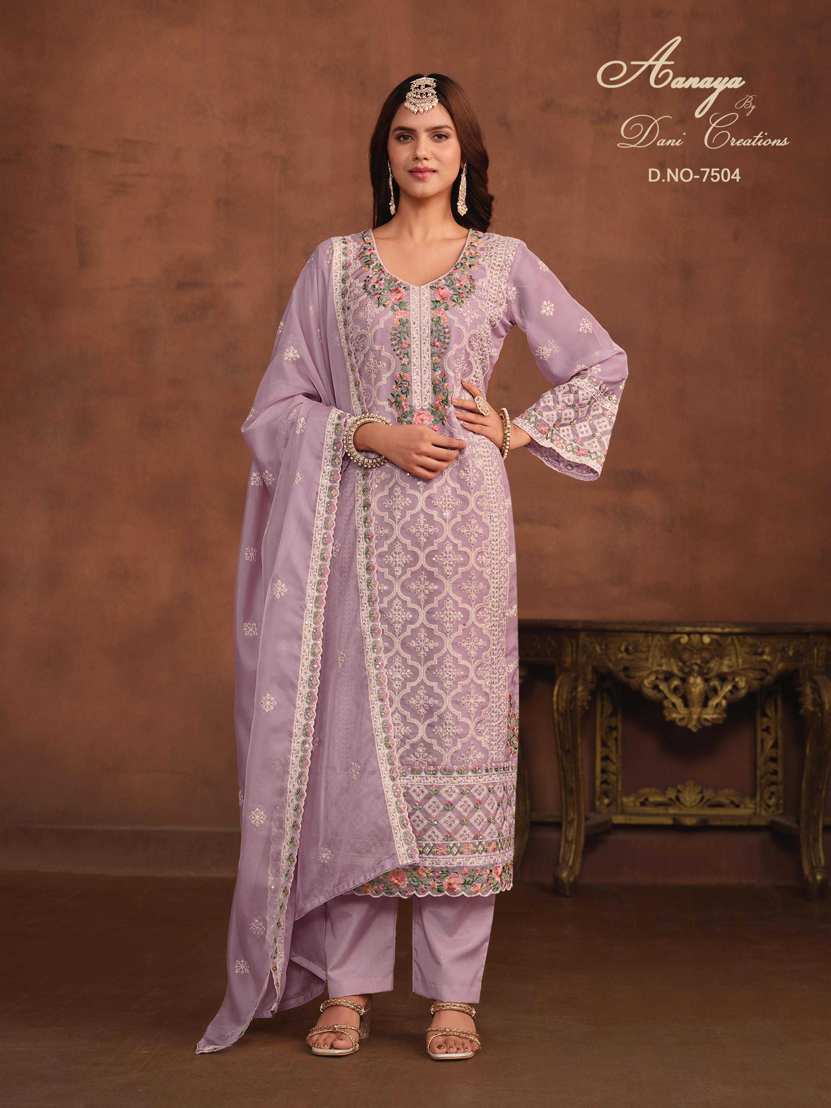 dani creation aanaya vol 175 designer occasion wear unstitch salwar kameez