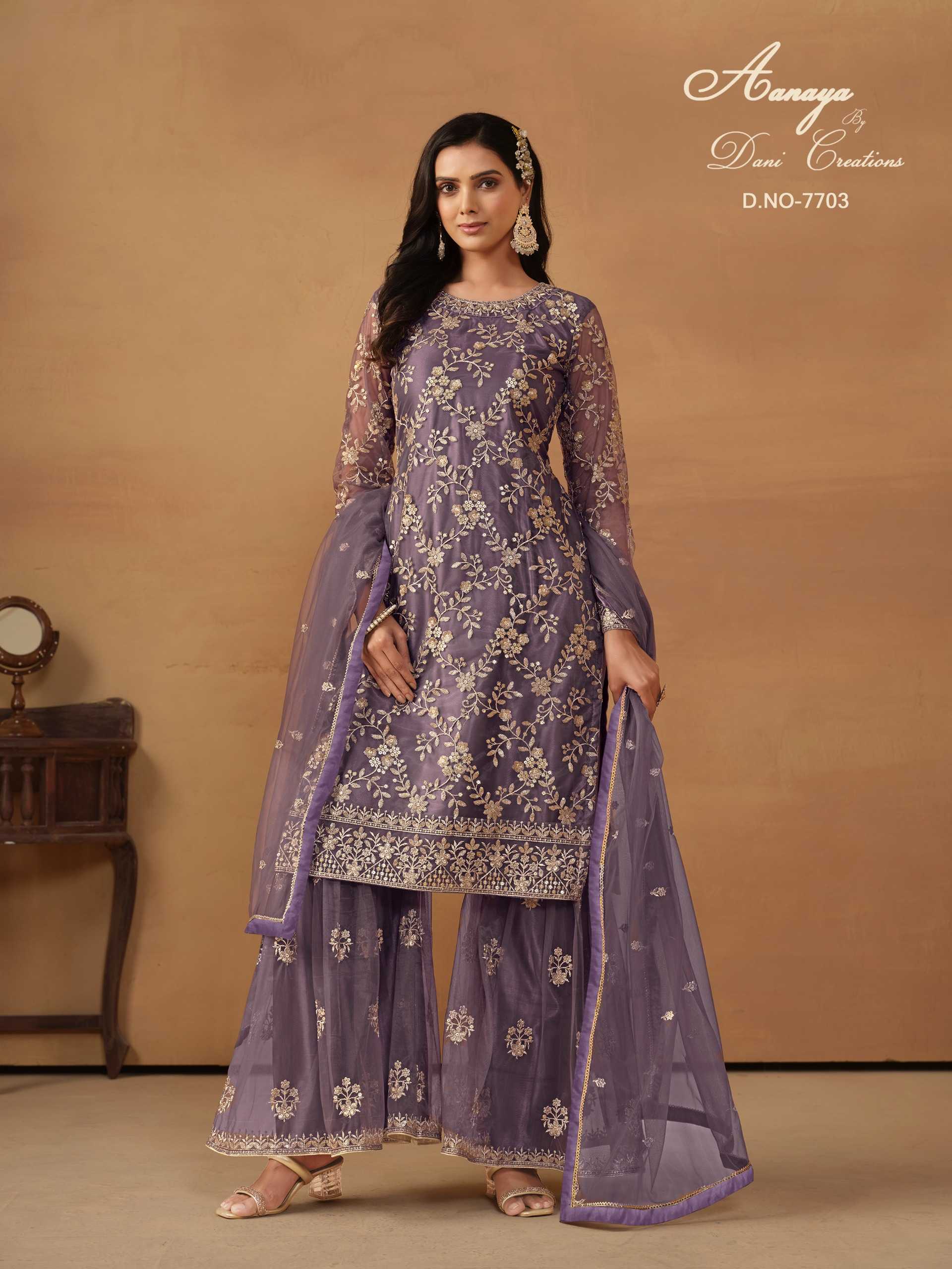 dani creation aanaya vol 177 designer wedding wear unstitch salwar kameez