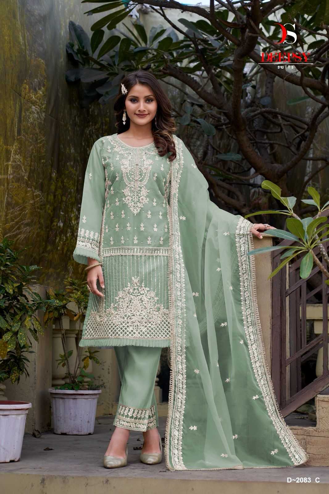 deepsy suits 2083 abcd beautiful designer semistitch salwar suits