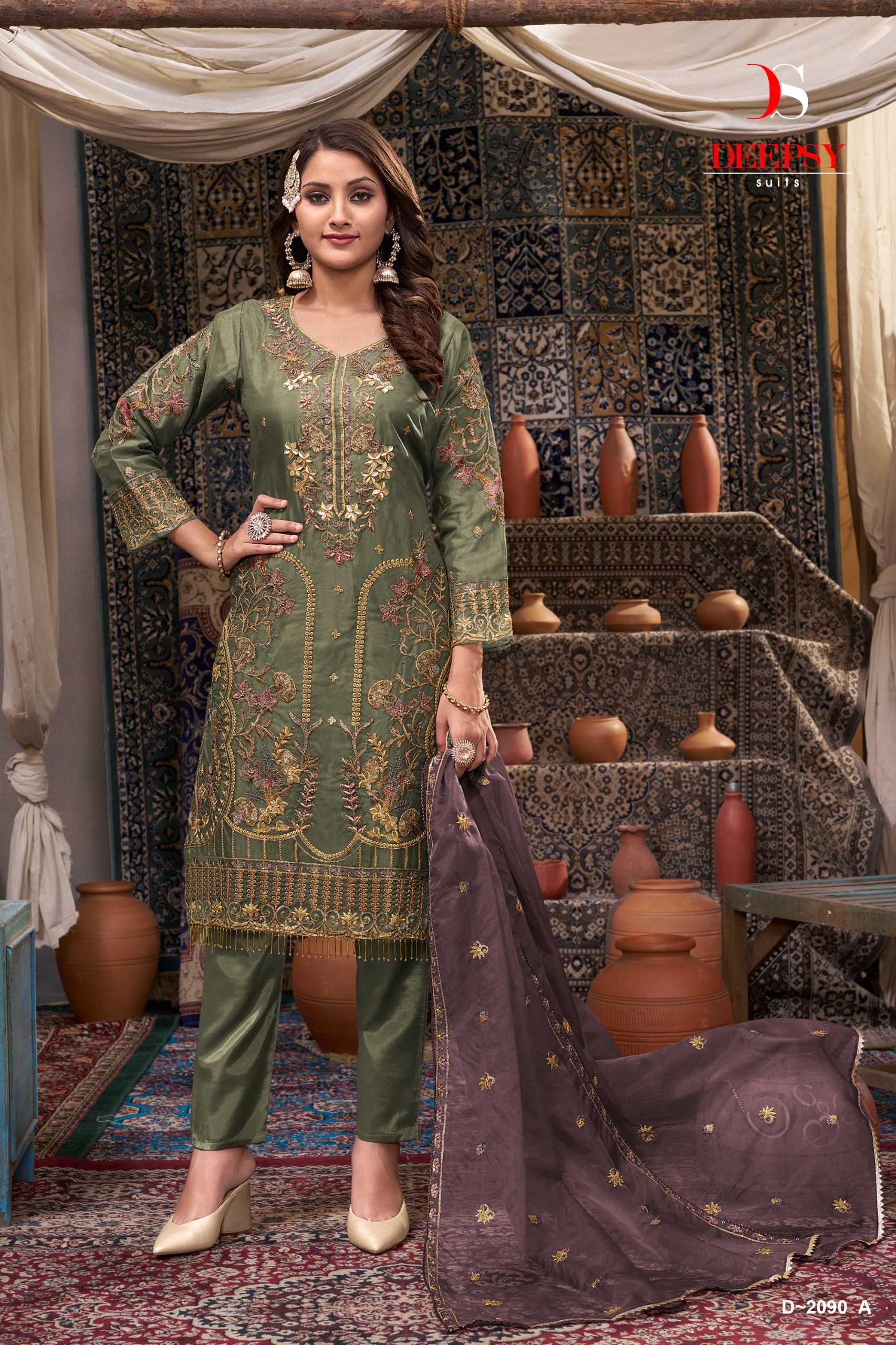 deepsy suits 2090 abc designer pakistani semistitch salwar kameez