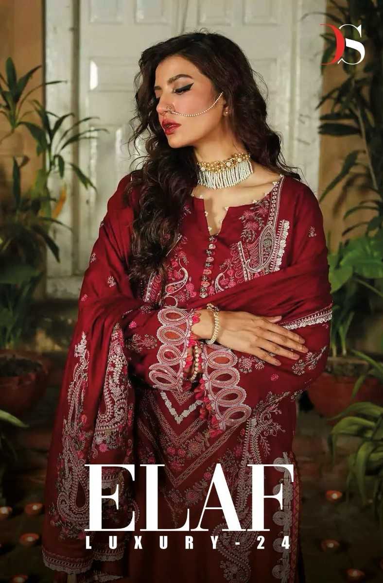 deepsy suits elaf luxury 24 designer festive wear pakistani dress material