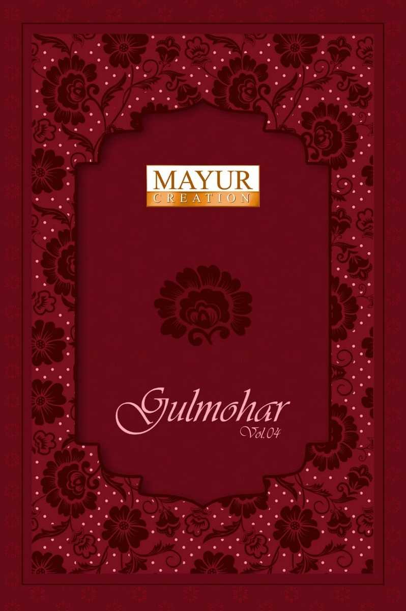 gulmohar vol 4 by mayur creation adorable cotton suits