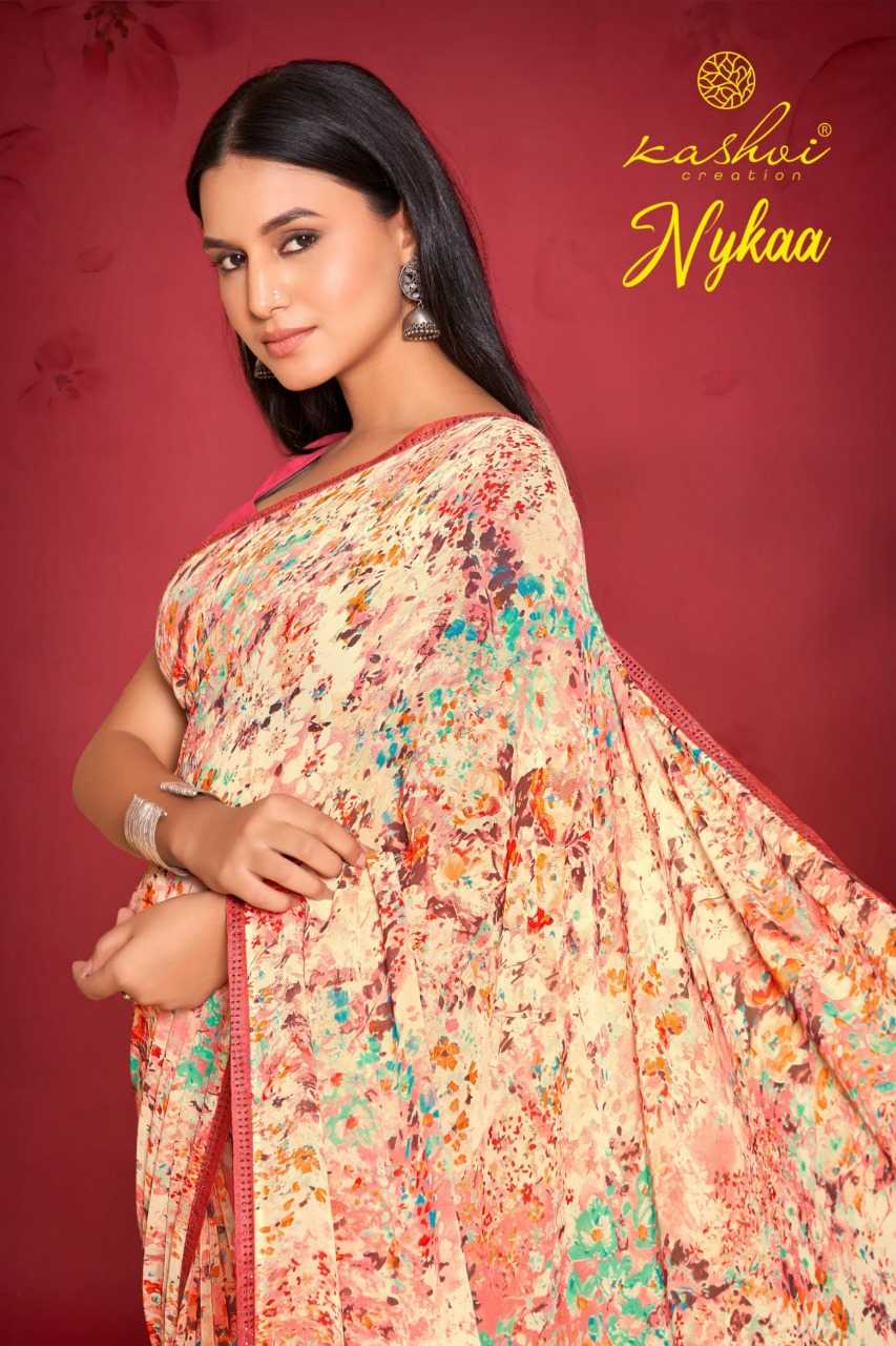 kashvi creation nykaa vol 1 beautiful weightless sarees 