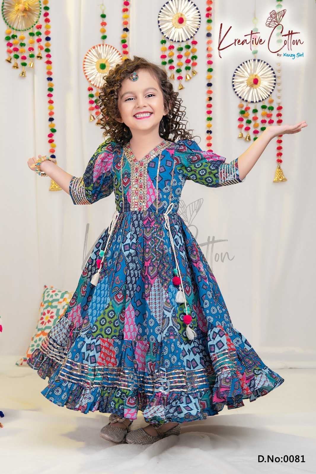 krazy girl part 2 occasion wear cotton comfy designer girls kid wear exclusive dress collection 