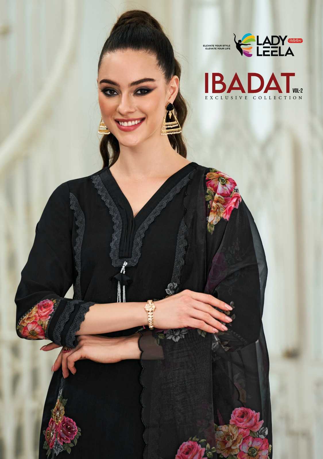 lady leela ibadat vol 2 readymade designer occasion wear salwar kameez
