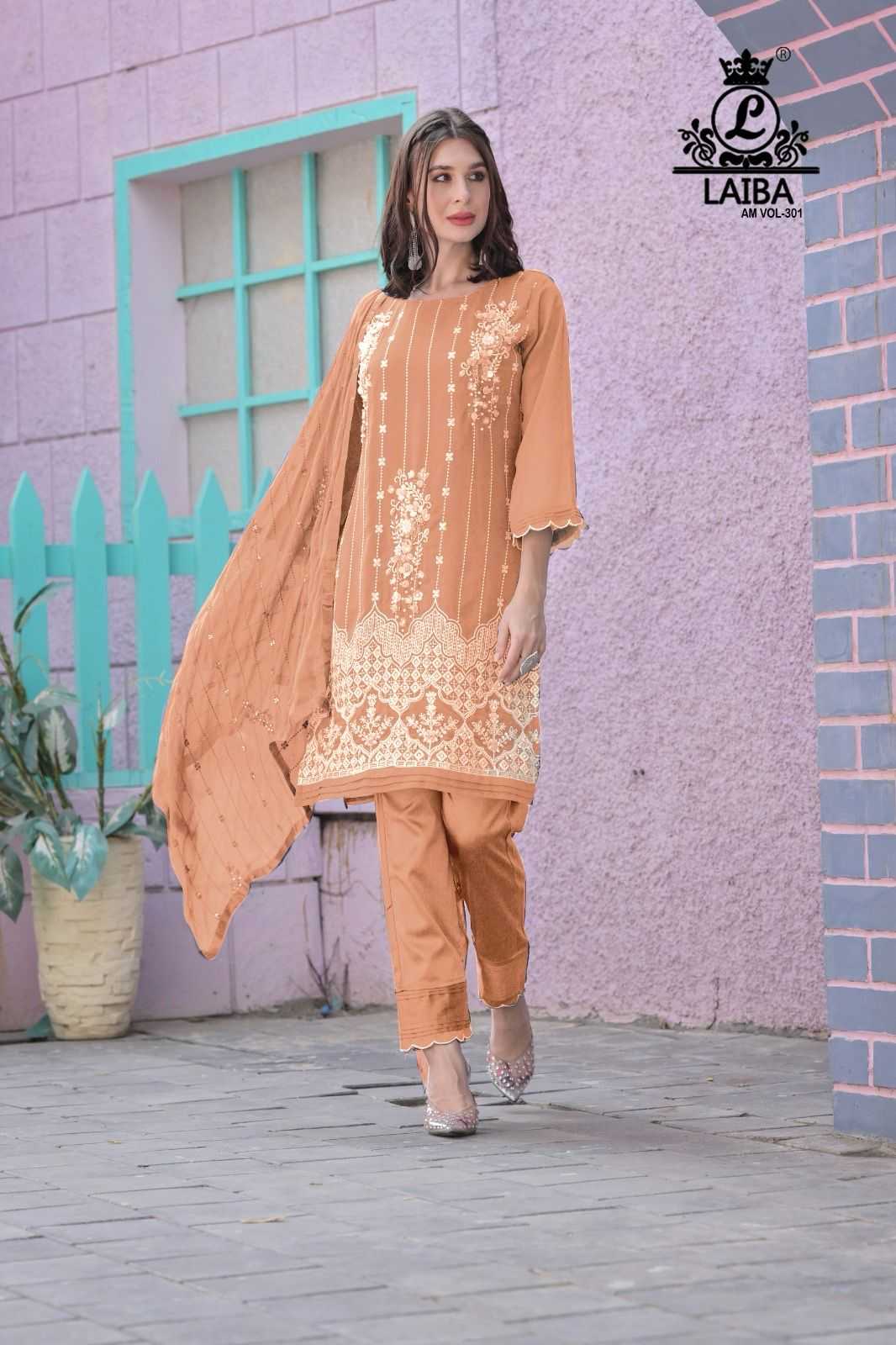 laiba 301 latest designer pakistani fullstitch pakistani sawlar kameez