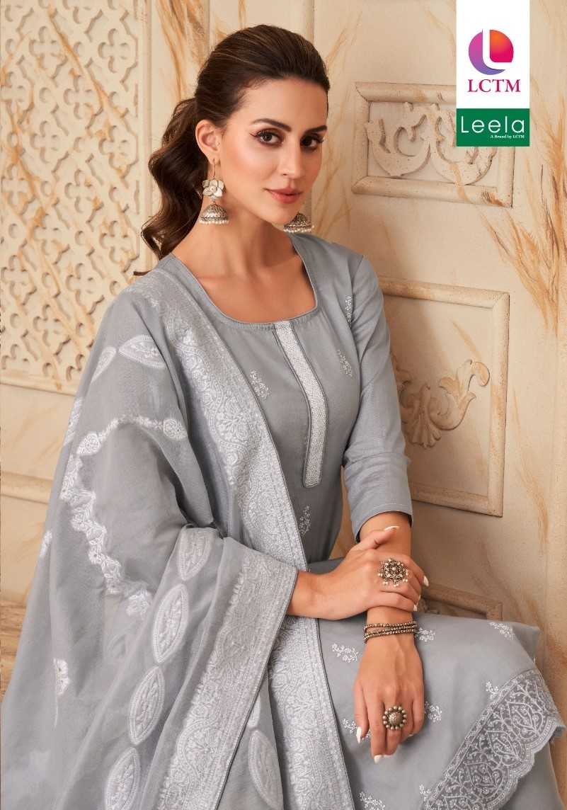 leela designer vriddhi beautiful embroidery work unstitch salwar kameez