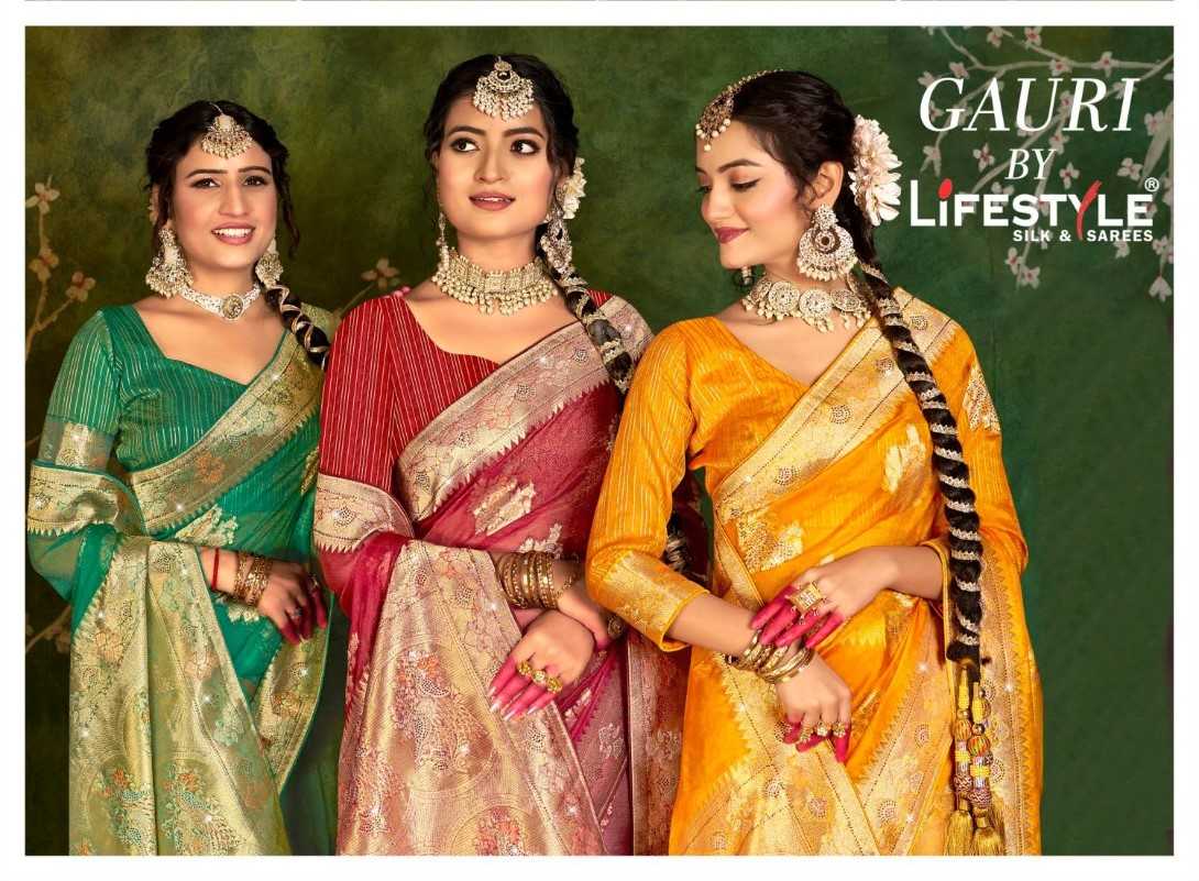 lifestyle gauri vol 1 traditional wear sarees