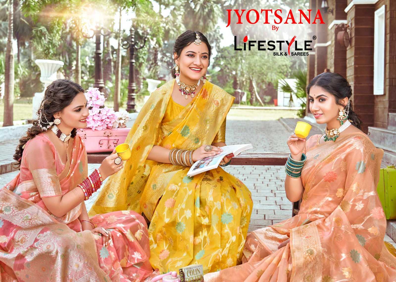 lifestyle jyotsana vol 1 wedding wear silk sarees catalog