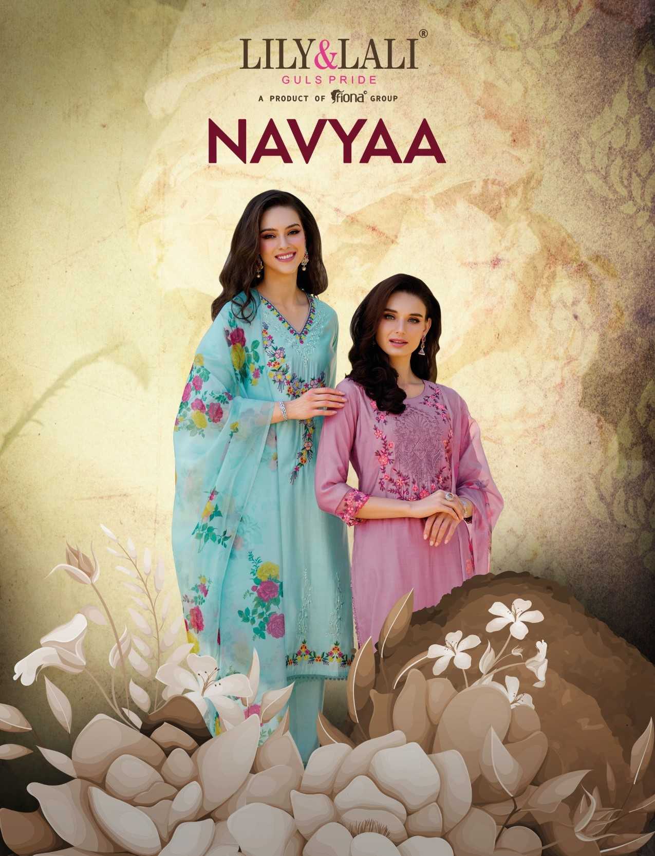 lily and lali navyaa readymade occasion wear designer organza salwar kameez