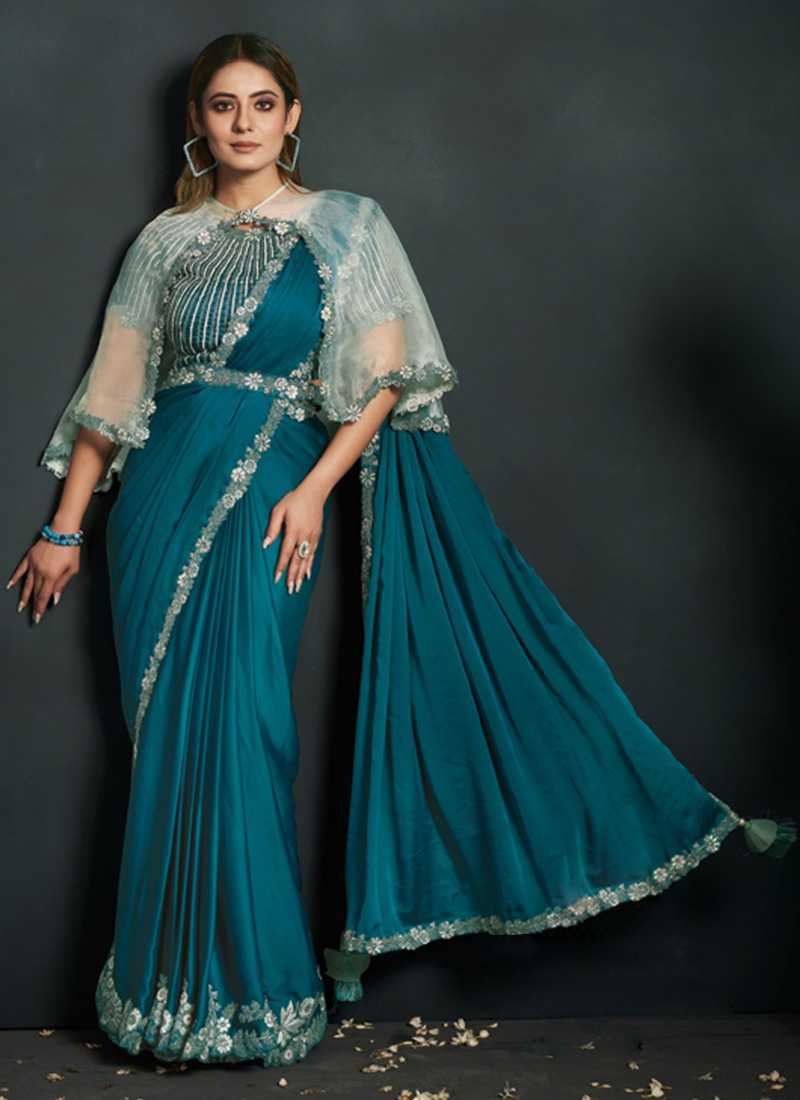 mahotsav mohmanthan 23300 series enigma nx fancy designer saree with stitch blouse